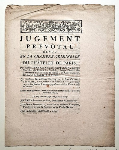 Document ancien jugement - document,