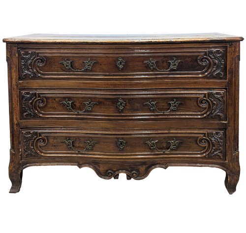 Commode lyonnaise noyer - commode,