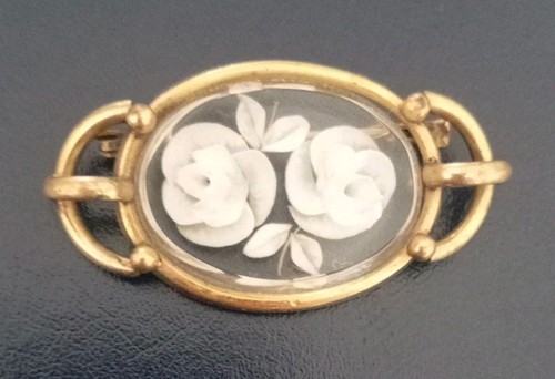 Broche ancienne métal et - broche,