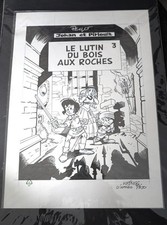 Dessin original encre de chine