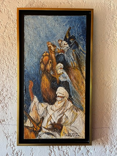 Tableau peinture huile - à, l'huile