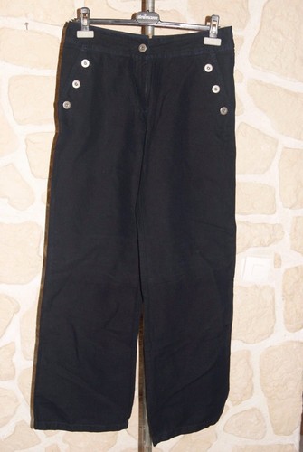 Pantalon large bleu neuf