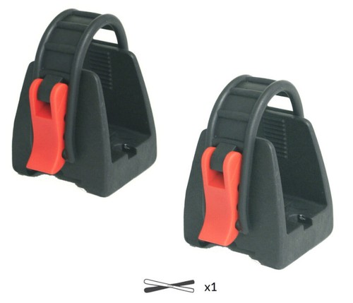 Paire porte skis universel - porte-skis,
