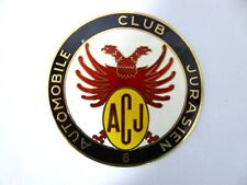 Plaque de calandre émaillée