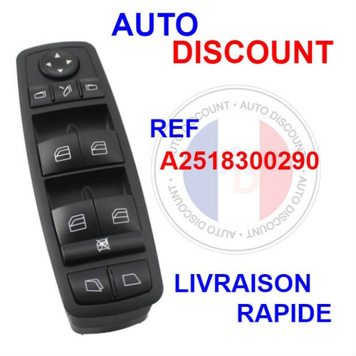 Bouton commande leve - commande, vitre
