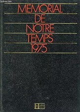 MEMORIAL DE NOTRE TEMPS 1975, COLLECTIF