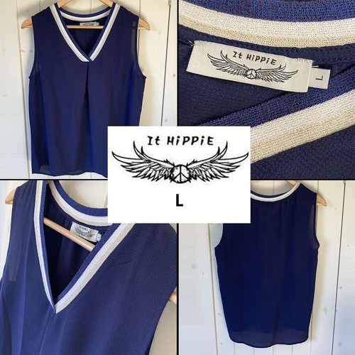 Blouse col hippie l - col, it