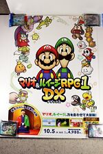Poster promo Mario & Luigi RPG 1 DX Nintendo 3DS PLV Display - 51 x 73 cm - 2017