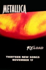 Metallica - Reload - AFFICHE -
