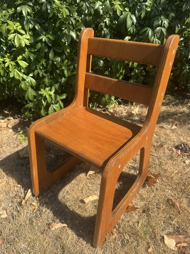 Chaise enfant traîneau