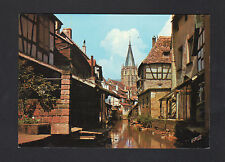 WISSEMBOURG (67) LAVOIR sur la LAUTER & EGLISE ST-PIERRE & PAUL en 1987