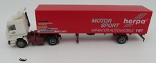 HERPA HO 1/87 CAMION SCANIA 143 M 470 CV MOTOR SPORT RECARO #822054 IN BOX