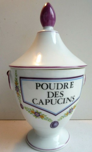 Pot pharmacie porcelaine - pot, de