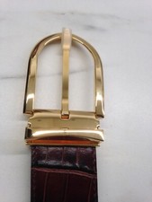 Ceinture  Cuir  Homme S.T.  DUPONT   façon Crocodile