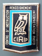 INSIGNE CIRIP CENTRE INSTRUCTION RENSEIGNEMENT INTERPRETATION PHOTO SDECE DGSE