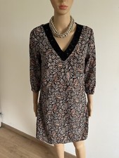 Robe imprimée avec manches