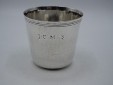 RARE TIMBALE CURON EN ARGENT