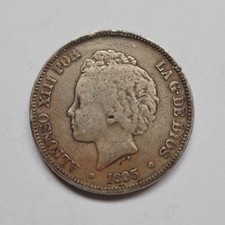 ESPAGNE ALFONSO XIII 5 PESETAS