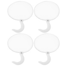  4pcs ventilateur rond pliant