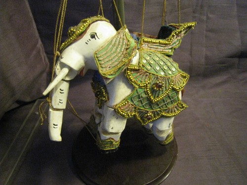 Marionnette elephant à - marionnette, "elephant"