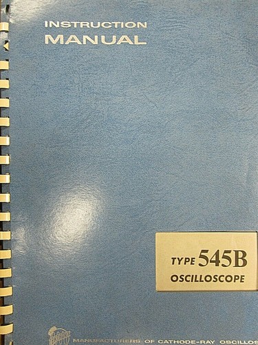 Tektronix type 545b - tektronix,