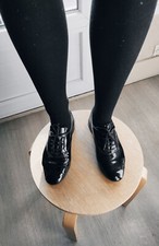 REPETTO - ZIZI Richelieu Cuir Vernis Noir - T37