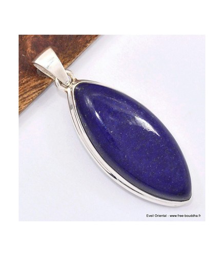 Pendentif marquise lapis - marquise, en