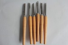 Lot 11 Outils de sculpteur ciseaux à main (68569)