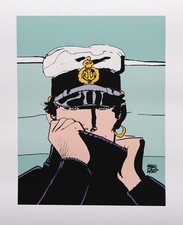 Hugo PRATT : Corto Maltese "DIOR", ESTAMPE Originale signée , 500ex + certificat