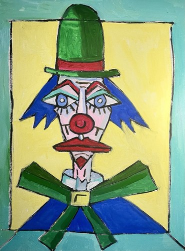 Clown noeud papillon - clown,