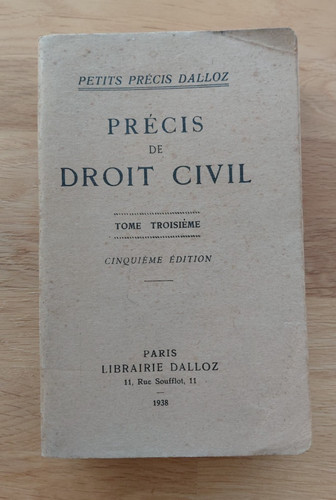 Précis droit civil tome - précis,