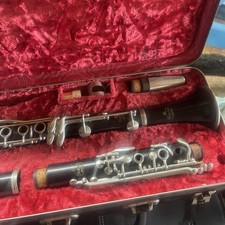 BEAUTIFUL VINTAGE NOBLET PARIS ‘N’ WOODEN CLARINET Bb. A Serial Number.