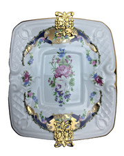 Plateau porcelaine fine - plateau,