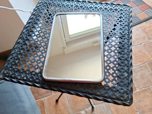 Ancien miroir barbier - de,