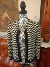 Veste en laine femme tricotée main