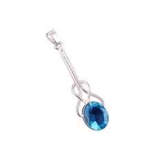 Pendentif unique en argent 925