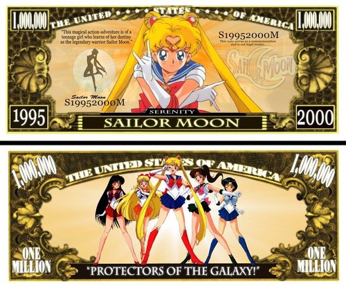 Sailor moon billet - billet, de