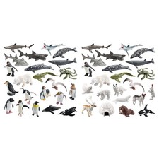 Lot de 22 mini figurines