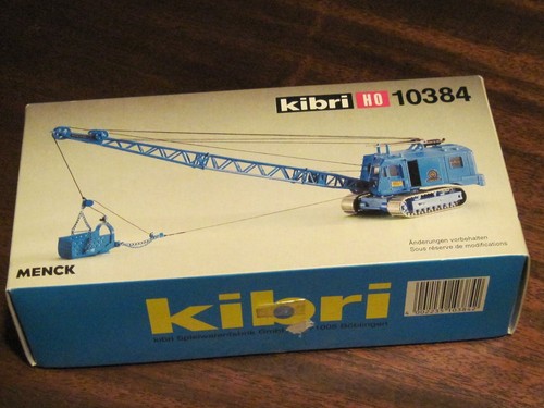 Kibri menck excavator with - kibri,