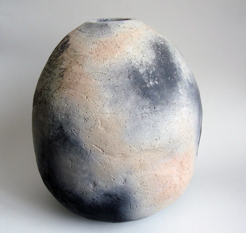 Grand vase céramique - , "terre