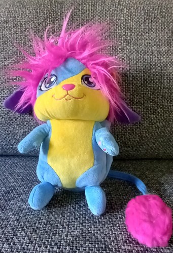 Peluche popples bleu - popples,