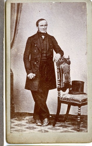 Photo ancienne sur carton cdv - photo,