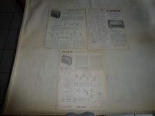 TROIS ANCIENNES NOTICES CIBOT