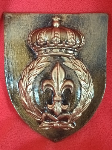 Blason couronne fleurs de - et,