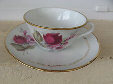 TASSE AVEC SOUCOUPE PORCELAINE