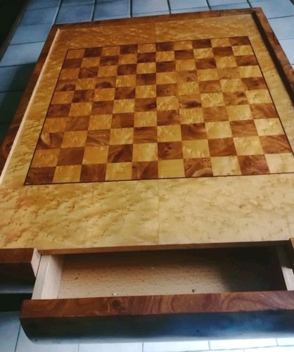 Jeu dames artisanal - jeu,