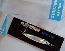 Cuiller pêche Flashmer Anchois 6cm 18g Dos Noir