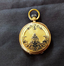 Antique 14 kt Remontoir Pocket
