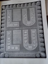 cireuse ELECTRO LUX Thé ROGER + biscuits LU pub papier ILLUSTRATION 1931 eb