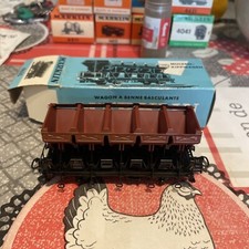 ZD205 MARKLIN Train Ho 4635 Wagon à benne basculante DB type Fz